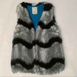 Anthropologie Faux Fur Vest - Elevenses